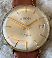 swiss emperor watch for sale  UK