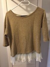 Brauner beiger pullover gebraucht kaufen  Hammersbach