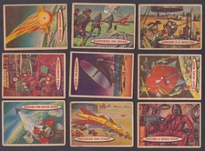 X38/88 cartas TARJETAS ESPACIALES de A&BC Gum 1958 Cat £570 segunda mano  Embacar hacia Mexico