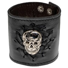 Skull real leather for sale  NEWTON ABBOT