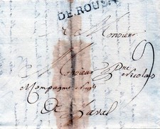 Lettre ancienne complète d'occasion  Uchaud