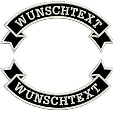 Rückenpatch aufnäher set gebraucht kaufen  Kassel