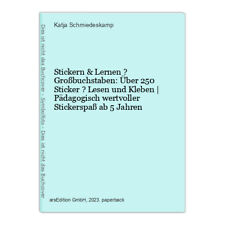 Stickern lernen großbuchstabe gebraucht kaufen  Ohlsbach