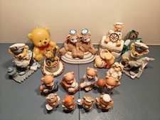 Coleção de estatuetas de ursinho de pelúcia; incluindo homeco e outros; lote de 17 porcelana comprar usado  Enviando para Brazil