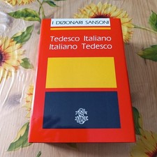 Dizionario sansoni tedesco usato  Volvera