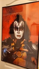 KISS 82 Creatures Of The Night cromo metálico POSTER GENE SIMMONS  comprar usado  Enviando para Brazil