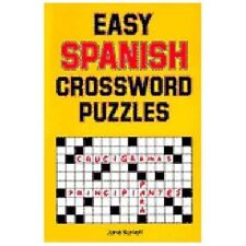 Easy spanish crossword for sale  Imperial