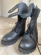 Black leather french for sale  HUDDERSFIELD