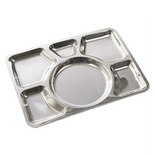 Plateau cantine acier d'occasion  Rebais