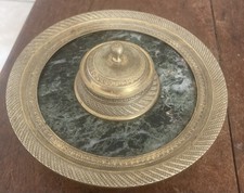 Encrier bronze doré d'occasion  La Verpillière
