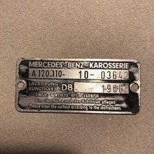 Karosserieschild mercedes pont gebraucht kaufen  Baden-Baden