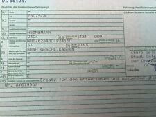 Heinemann aluminium anhänger gebraucht kaufen  Gelsenkirchen