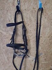 Leather bridle bit for sale  HARLOW