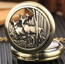 Deer pocket watch. for sale  NOTTINGHAM