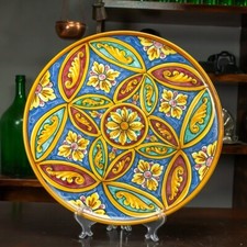 Piatto ceramica caltagirone usato  Agrigento