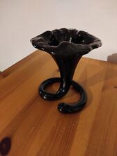 Vase verre noir d'occasion  Prades