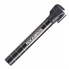 Używany, Mała pompka rowerowa 7 bar aluminium dł. 17cm - czarna | 7016802870362, ROCKBROS na sprzedaż  PL