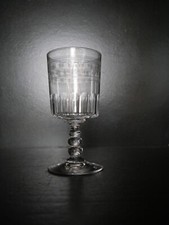 Antique baccarat engraved d'occasion  Expédié en Belgium