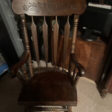 Wooden rocking chair for sale  Roselle