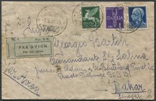 1931 maggio aerogramma usato  Montelupo Fiorentino