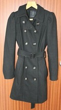 Black wool blend for sale  ST. AUSTELL