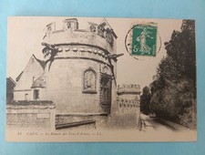 Cpa caen manoir d'occasion  Langeais