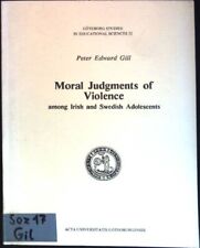 Moral judgments violence gebraucht kaufen  Koblenz