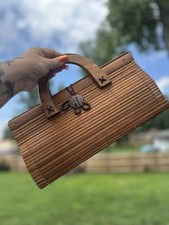 Unique wooden handbag for sale  Saint Peters