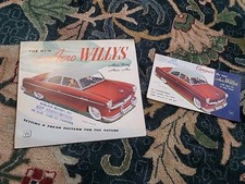 Usado, 1952 Willys Folheto Pasta Aero Wing Ace Original  comprar usado Usado, 1952 Willys Folheto Pasta Aero Wing Ace Original  comprar usado  Enviando para Brazil