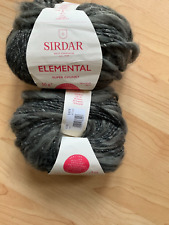 2x50g sirdar elemental for sale  POOLE