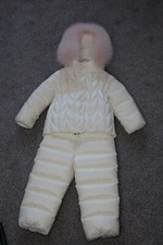 Moncler baby white for sale  LEATHERHEAD