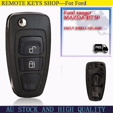 2 B-para se adequar por 2011-2015 Ford Ranger PX1 MAZDA BT50 Controle Remoto Chave Flip Shell/Case comprar usado  Enviando para Brazil