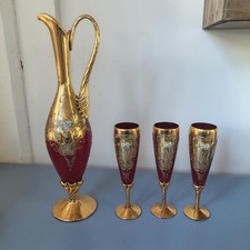 Decanter bicchieri vetro usato  Pesaro