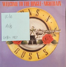 Guns N Roses Welcome To The Jungle Vinyl Record VG/VG GEF47 1987 comprar usado Guns N Roses Welcome To The Jungle Vinyl Record VG/VG GEF47 1987 comprar usado  Enviando para Brazil