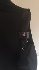 Pollini black satin for sale  LONDON