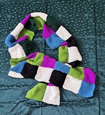 Schal selbstgestrickt bunt gebraucht kaufen  Zwingenberg