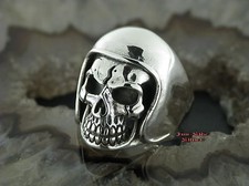 Silberring gothic totenkopfrin gebraucht kaufen  Eberswalde
