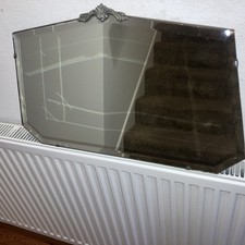 Bevelled edge mirror for sale  BRISTOL