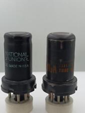 Dois tubos sérios de metal 6J5 National Union/RCA teste NOS 3550gm e 3250gm T30 comprar usado  Enviando para Brazil