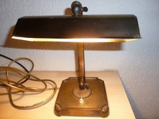 Alte bankerlampe tischlampe gebraucht kaufen Alte bankerlampe tischlampe gebraucht kaufen  Perlesreut