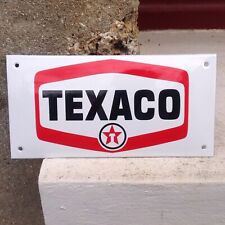Plaque émaillée texaco d'occasion  Le Mesnil-Saint-Denis