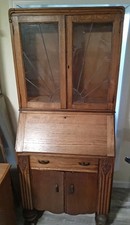 Oak secretary front for sale  Hoodsport