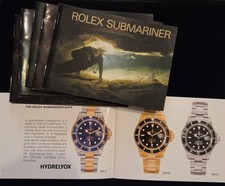 Rolex submariner booklet usato  Reggio Calabria