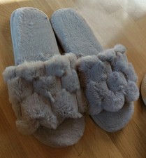 Plüschschuhe 39 grau gebraucht kaufen  Baisweil