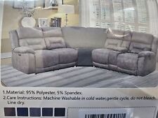 Reclining sectional jacquard for sale  Electra