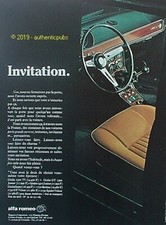 Publicite alfa romeo d'occasion  Cires-lès-Mello