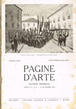 Pagine arte. rivista usato  Italia