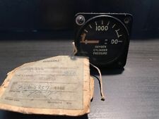 Medidor de pressão de cilindro de oxigênio para aeronaves AN-6011-1 Serial-11487 instrumento Clapp comprar usado  Enviando para Brazil