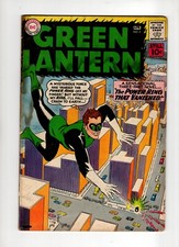 Lanterna Verde #5 1961 Muito Bom- 3,5 *Grande Chave de Prata* - Origem de Hector Hammond! Leia! comprar usado  Enviando para Brazil