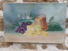Unsigned oil canvas d'occasion  Tirepied
